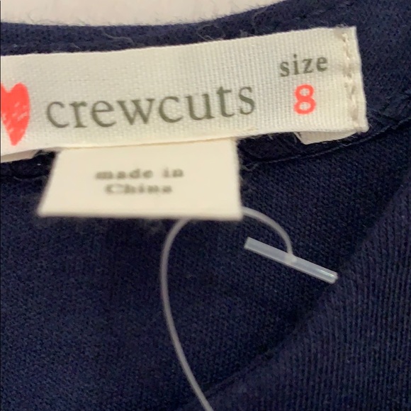 NWT Crewcuts embellished collar dress -size 8 - Picture 4 of 6